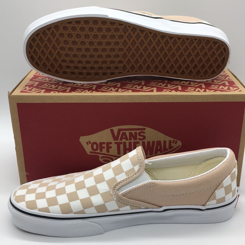 VANS WMNS CLASSIC SLIP-ON Checkerboard Frappe/True Sneakers - Picture 7 of 16